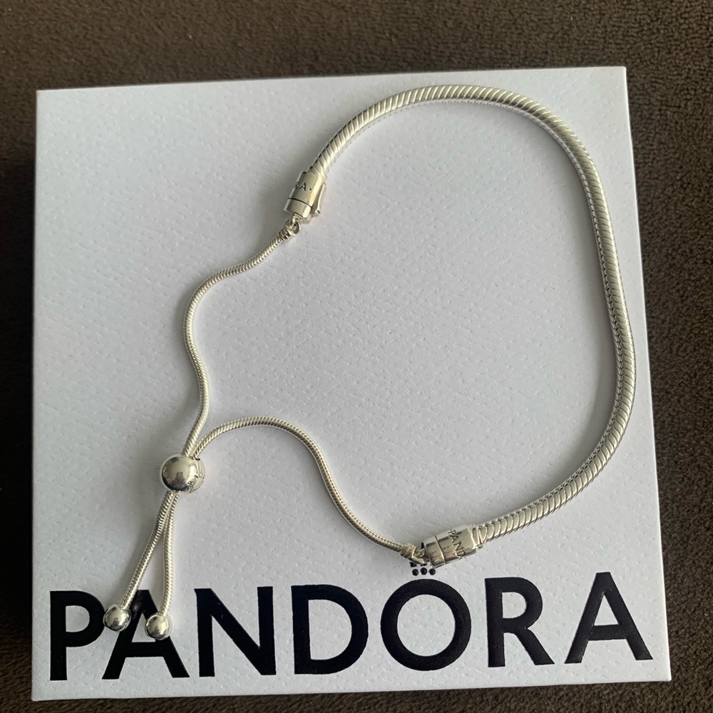 Pandora Snake Chain Slider Bracelet